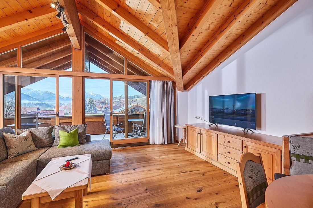 Ferienwohnung Kaiserblick / Wohnzimmer