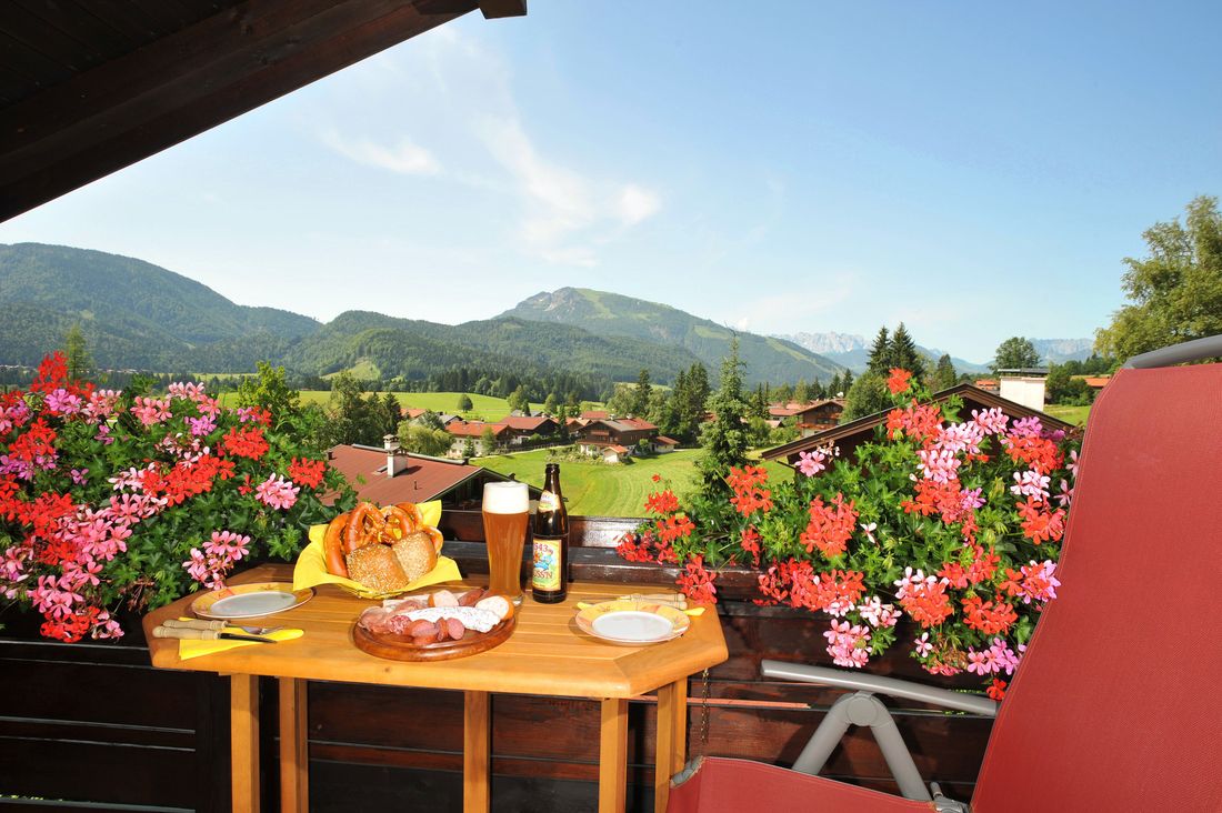 Ausblick Balkon - Kaiserblick
