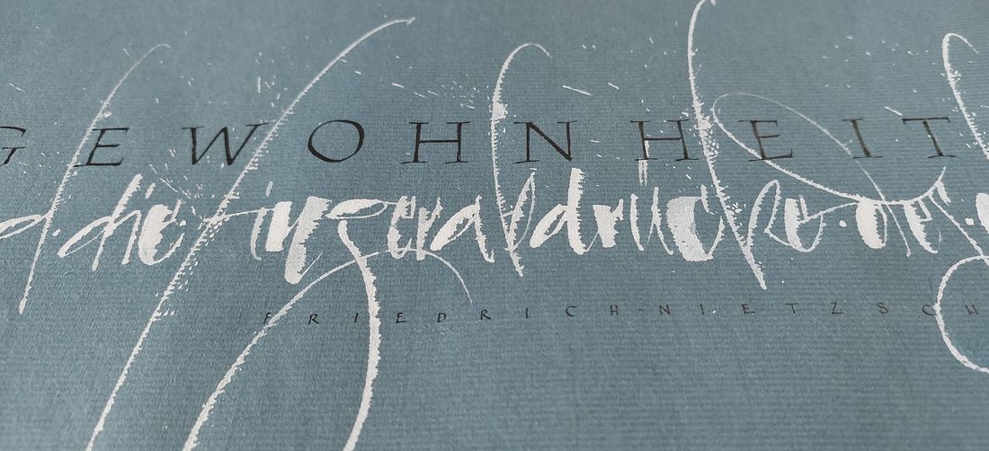 Ruling Pen – Antiqua - Schriftspiele