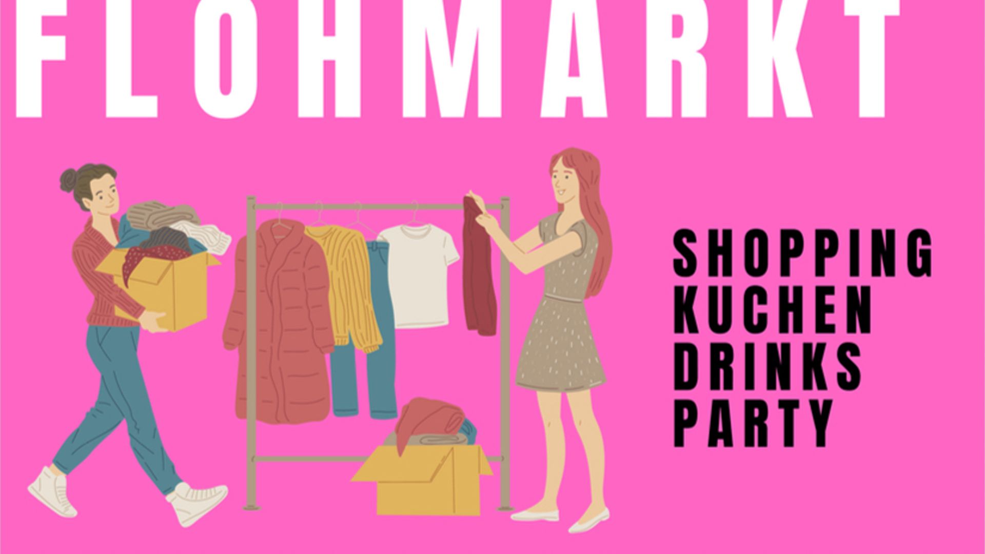 Mädels-Flohmarkt im Café Paula