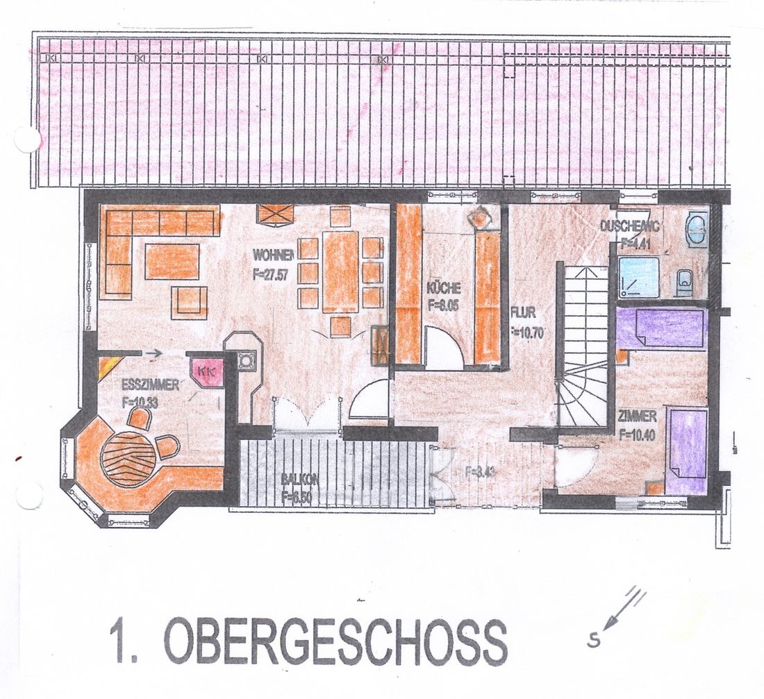 Grundriss (Obergeschoss)