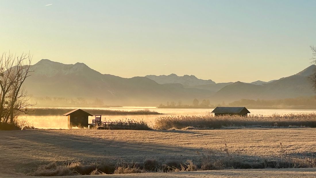 Winterlicher Chiemsee