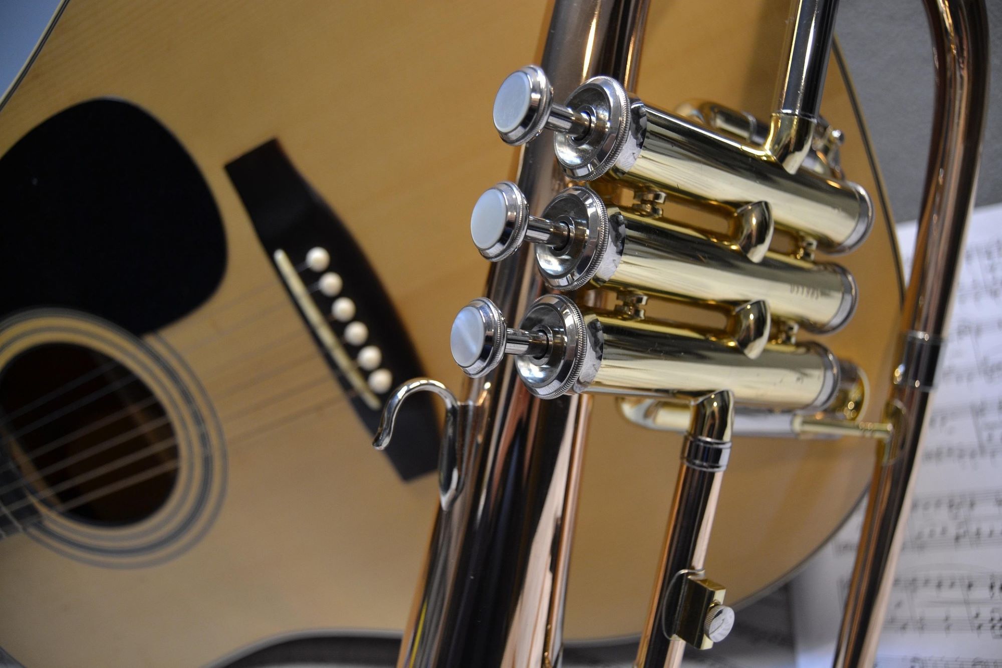 Gitarre, Trompete