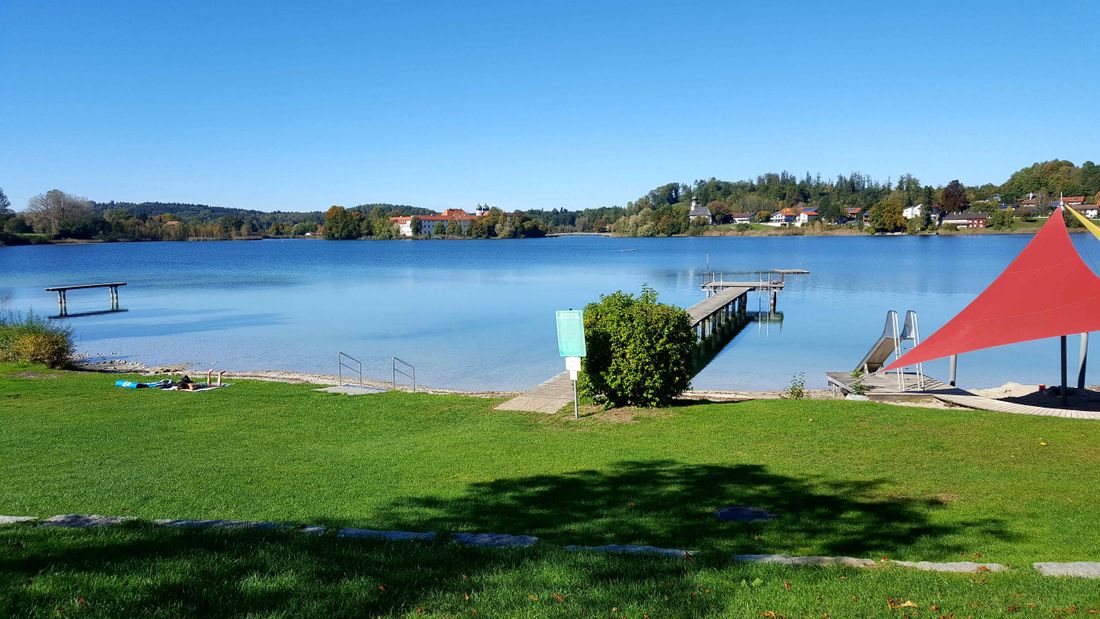 Der Seeoner See (nahegelegene Badestelle - Klosterseebad)