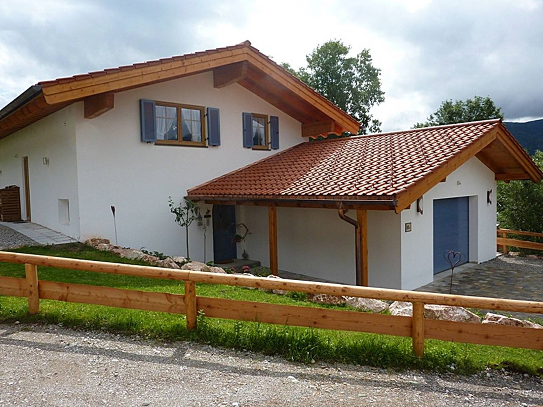 Das Chalet im Sommer