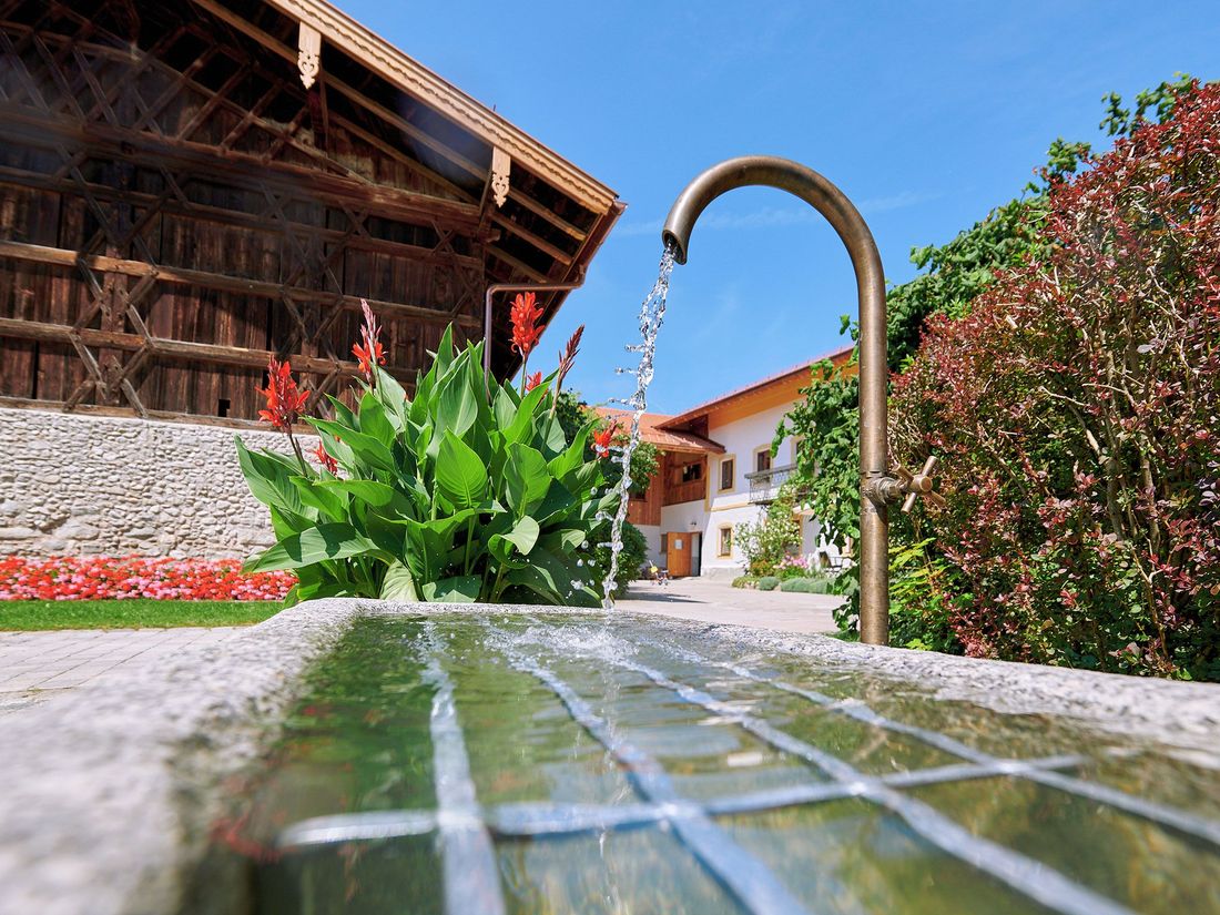 Brunnen im Garten