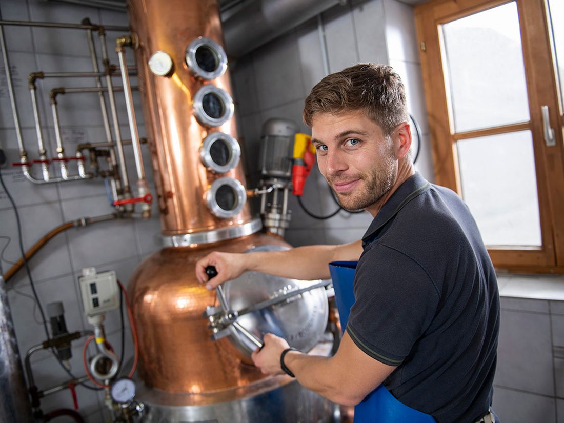 Brennereiführung am Sailerhof in Mauerham