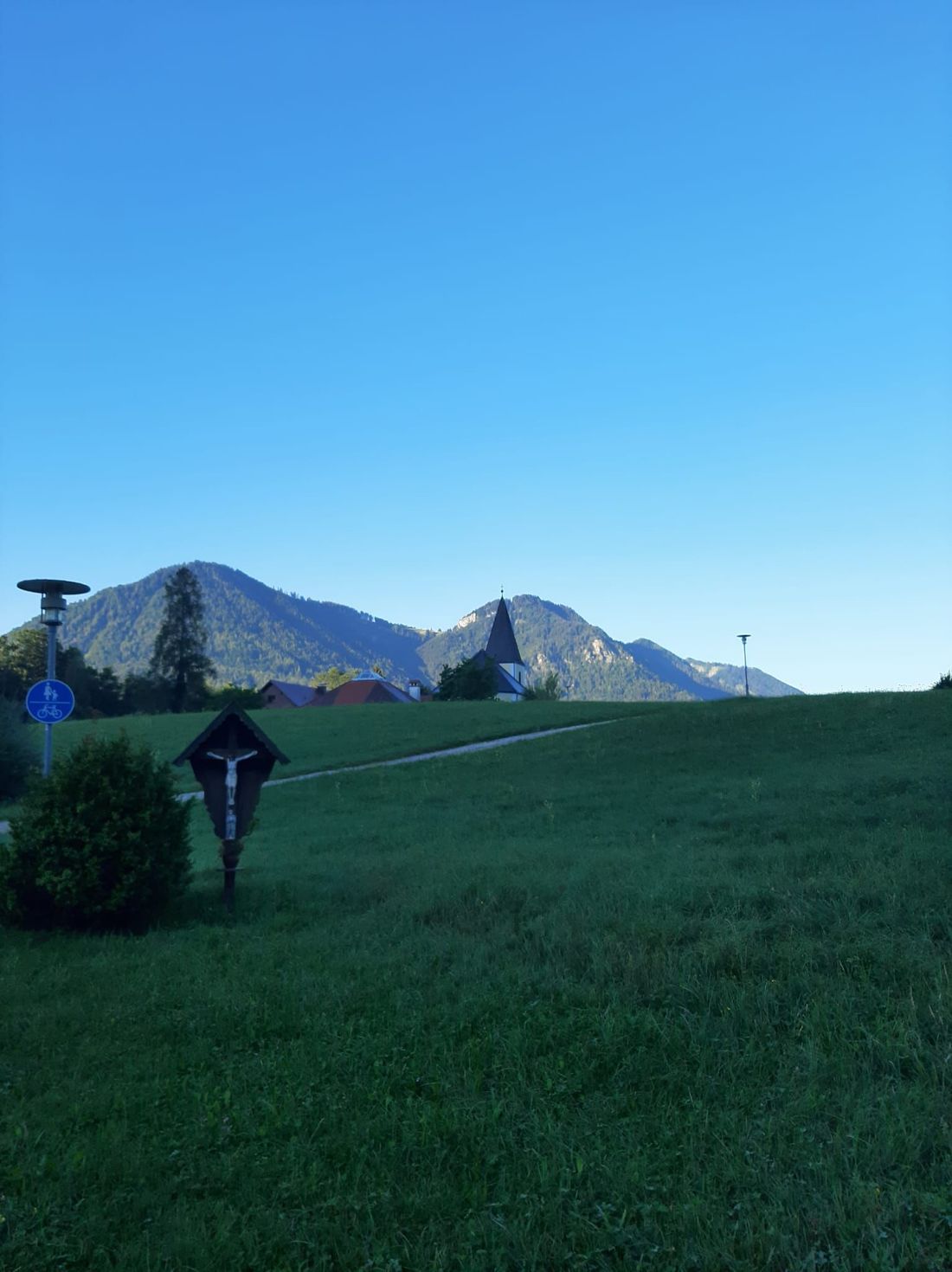 Blick von Parkplatz