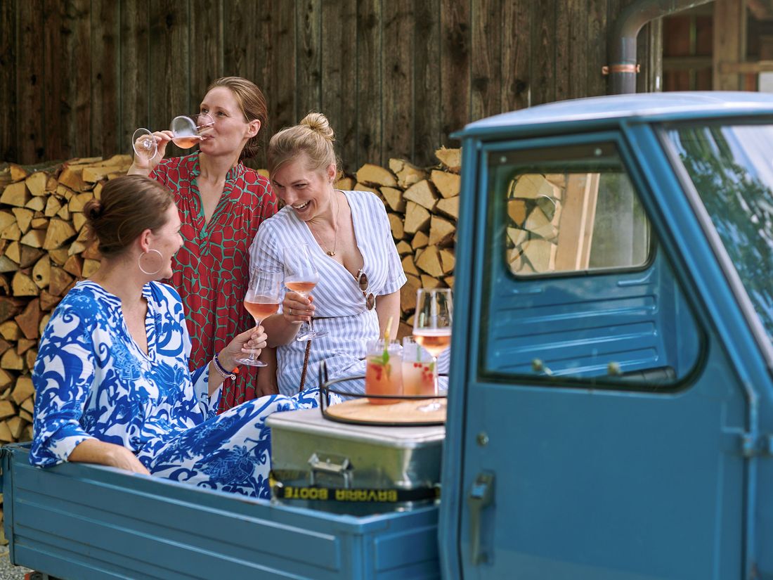 Gemütlichkeit unterm Nußbaum