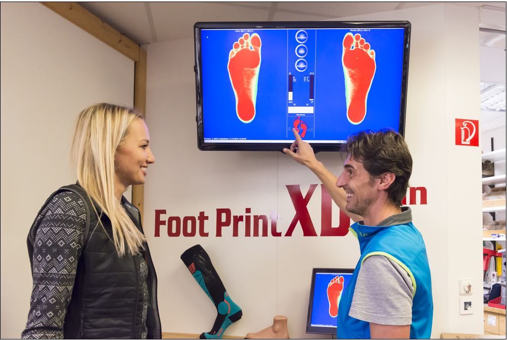 Intersport Skihütte Reit im Winkl Foot Print