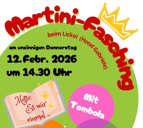 Martini-Fasching