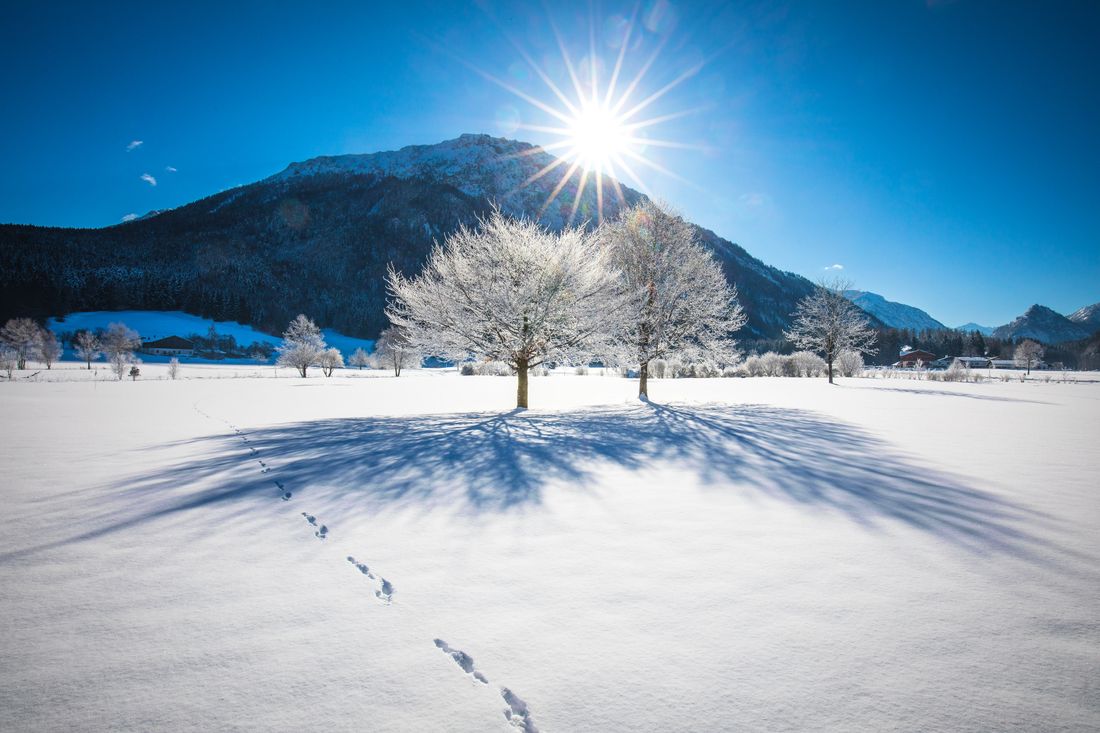 Golfplatz Ruhpolding im Winter