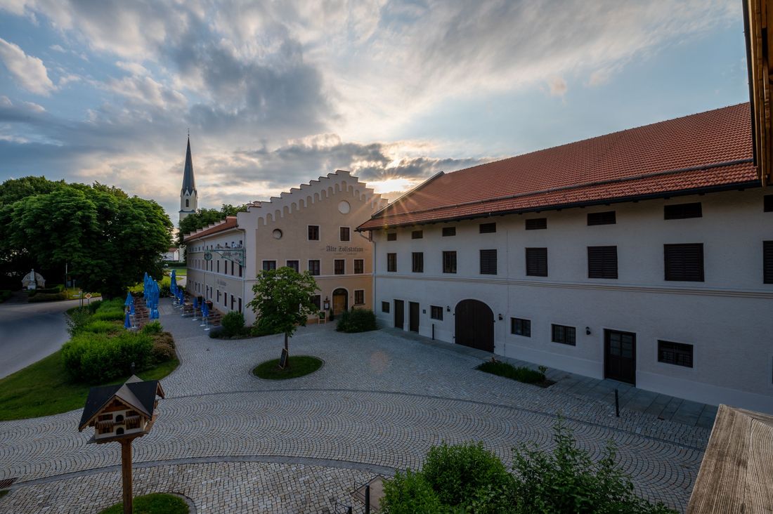 Alte Zollstation Sonnenuntergang