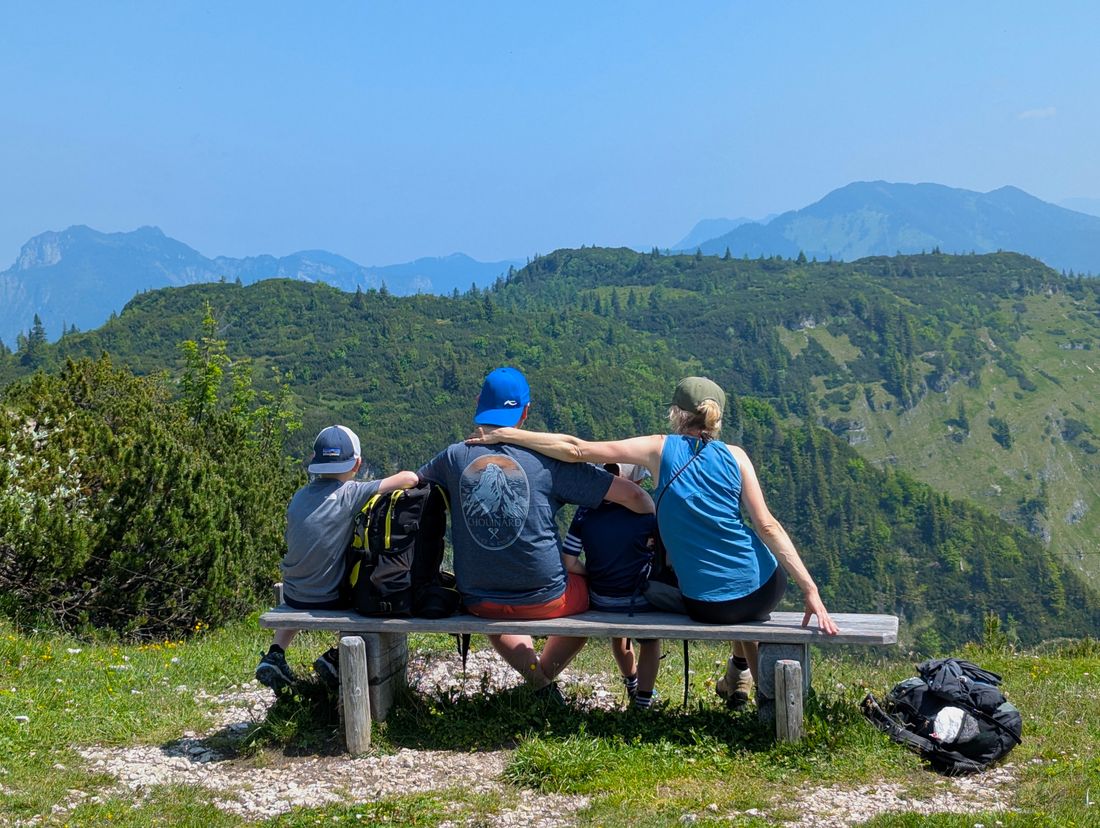 Rast am Steig Gletscherblick