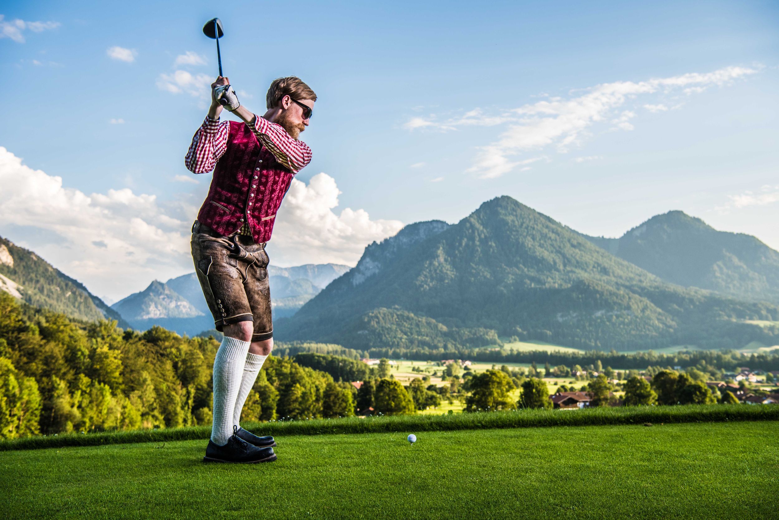 Golfclub Ruhpolding Abschlag