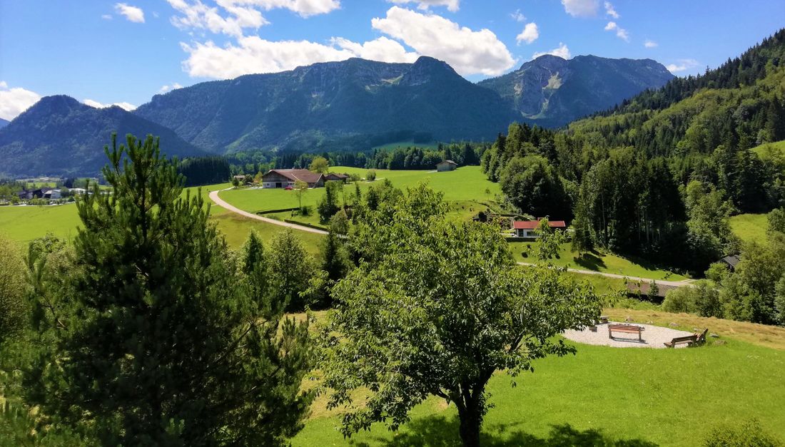 Bergblick vom Balkon Suite