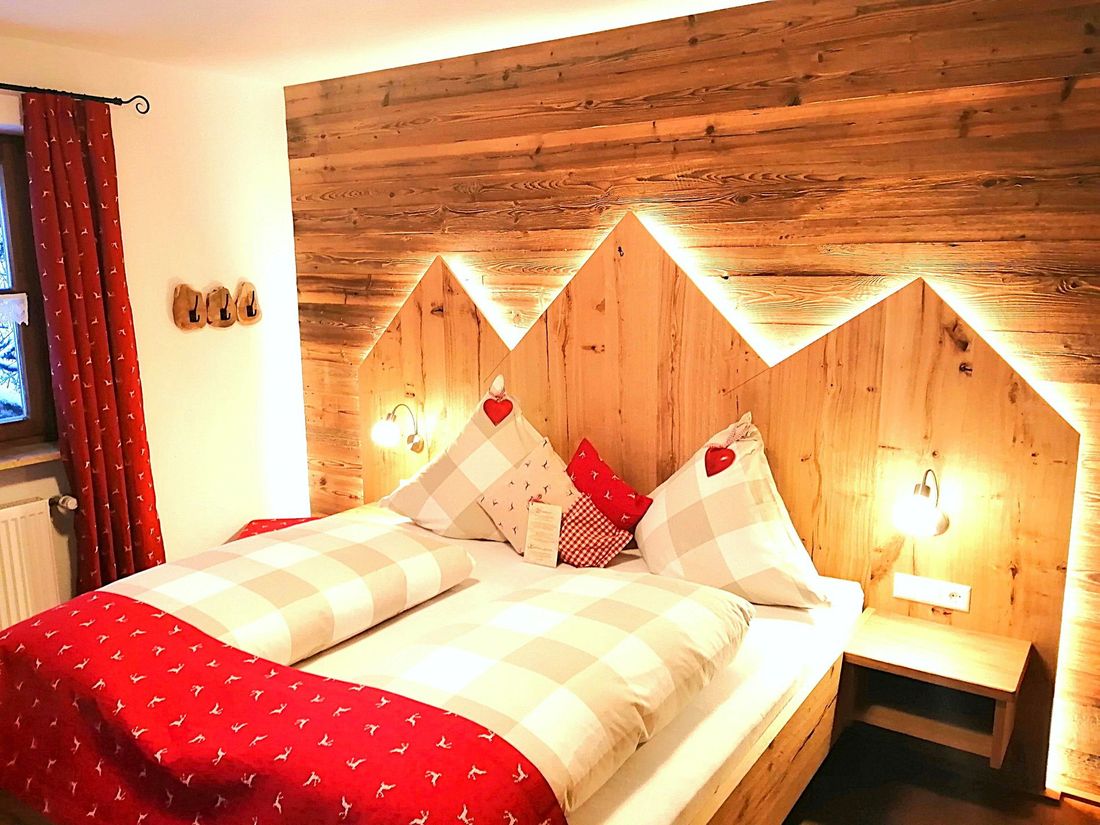 Wohnbeispiel Schlafraum im Gästehaus Schönfeld...