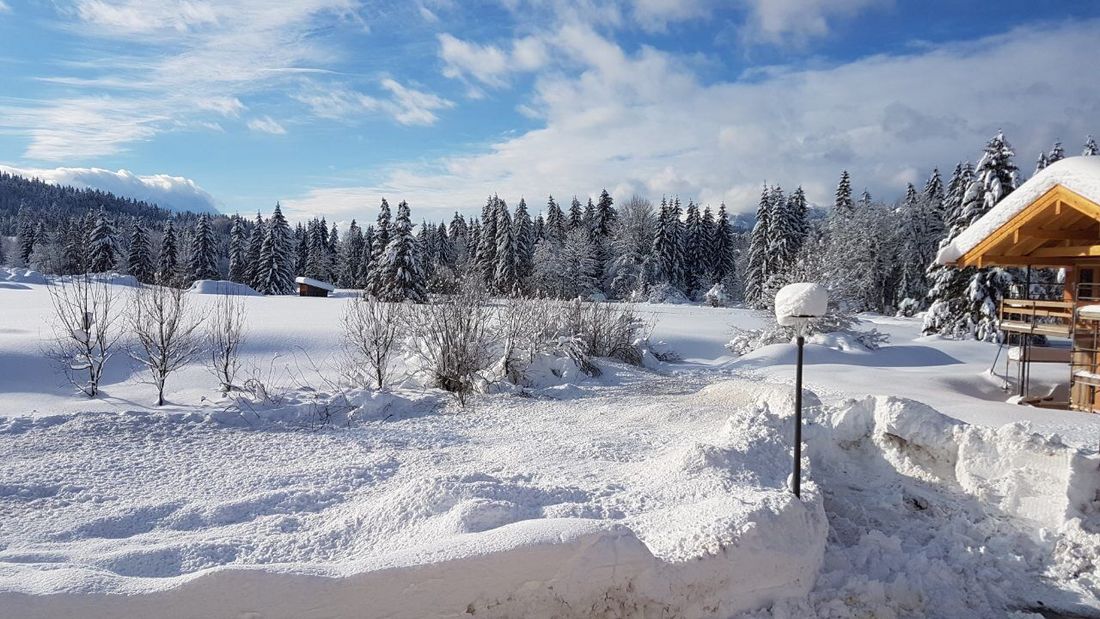 Winterlandschaft Westseite