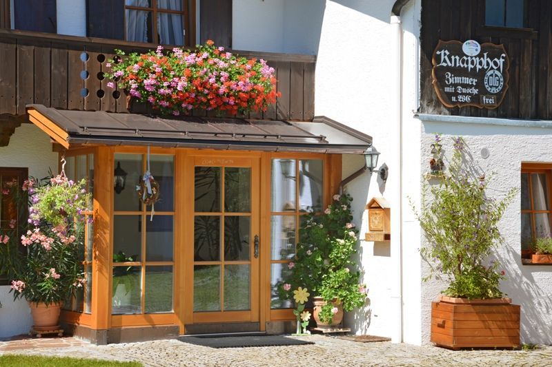der Eingangsbereich zum Knapphof