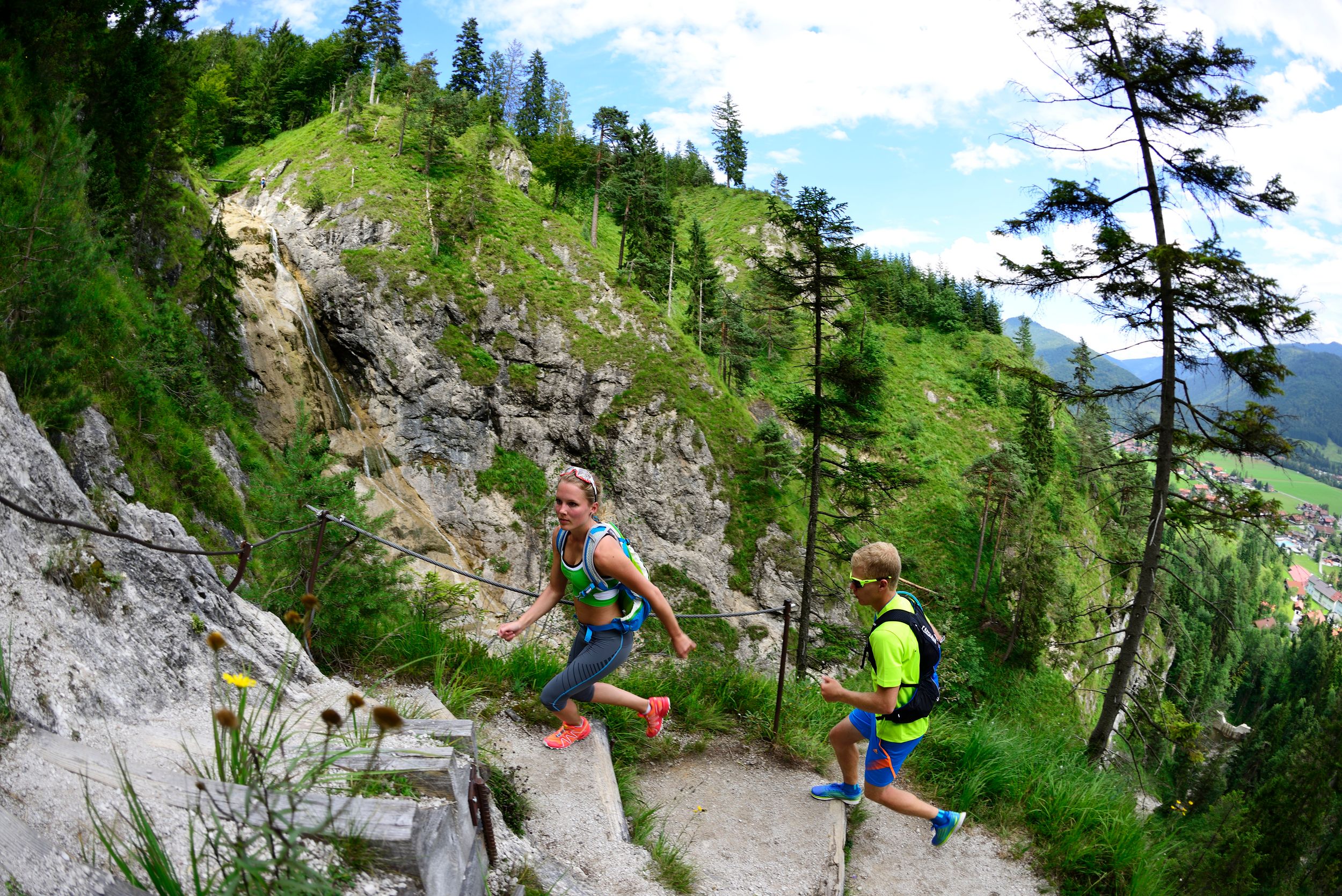 Laufen Hausbachfall