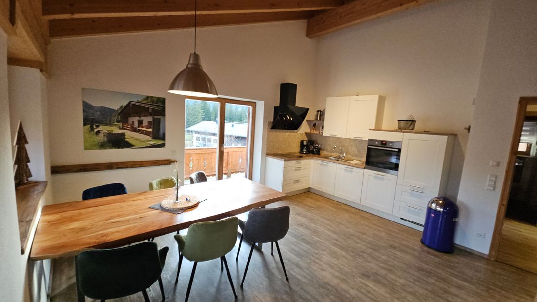 Essbereich und Küche Winklmoos