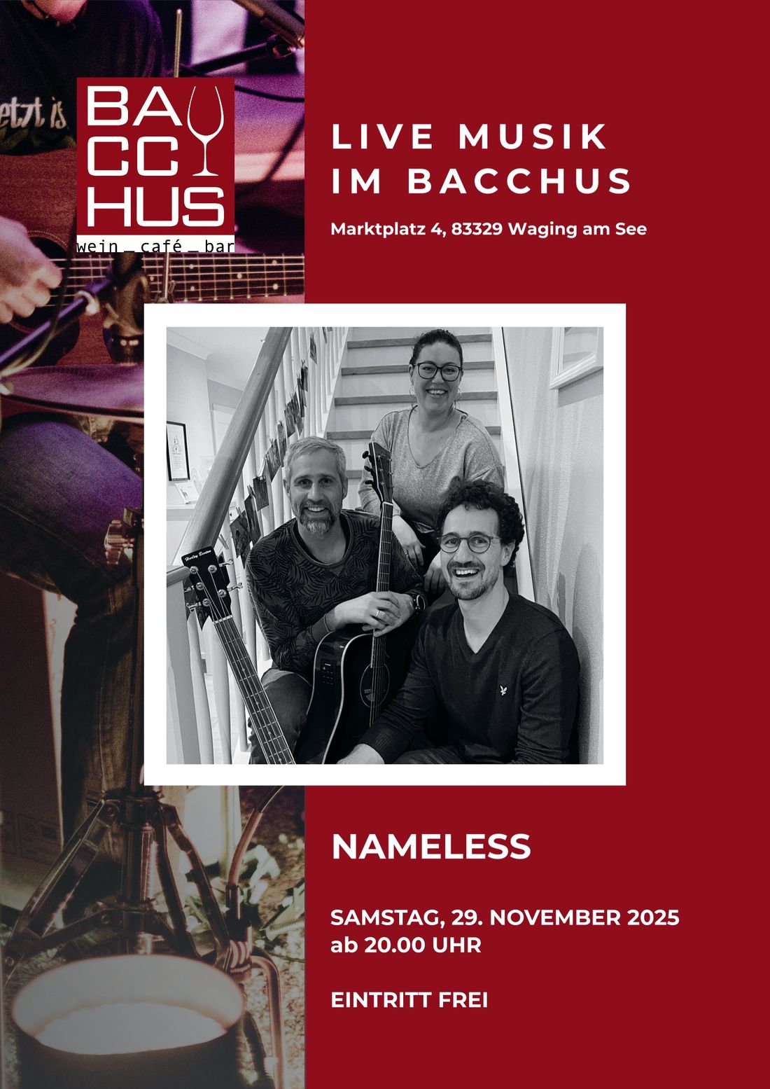 Live - Musik im Bacchus - NAMESLESS
