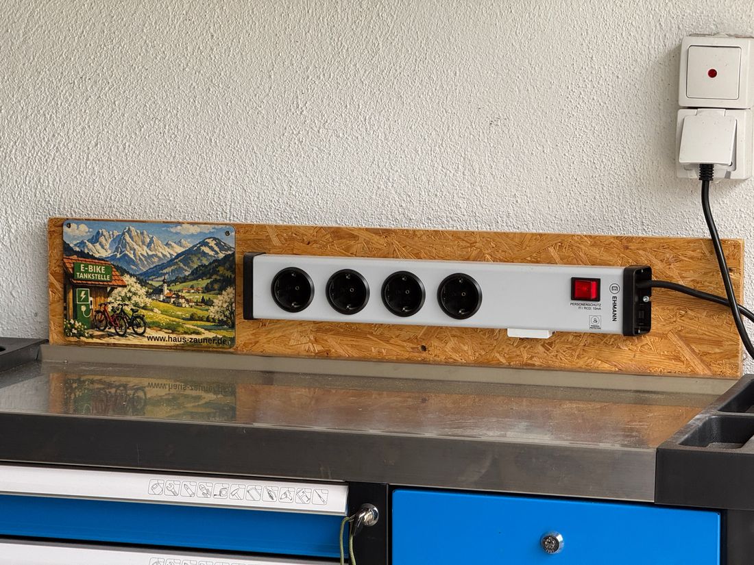 Ladestation E-bikes Haus Zauner