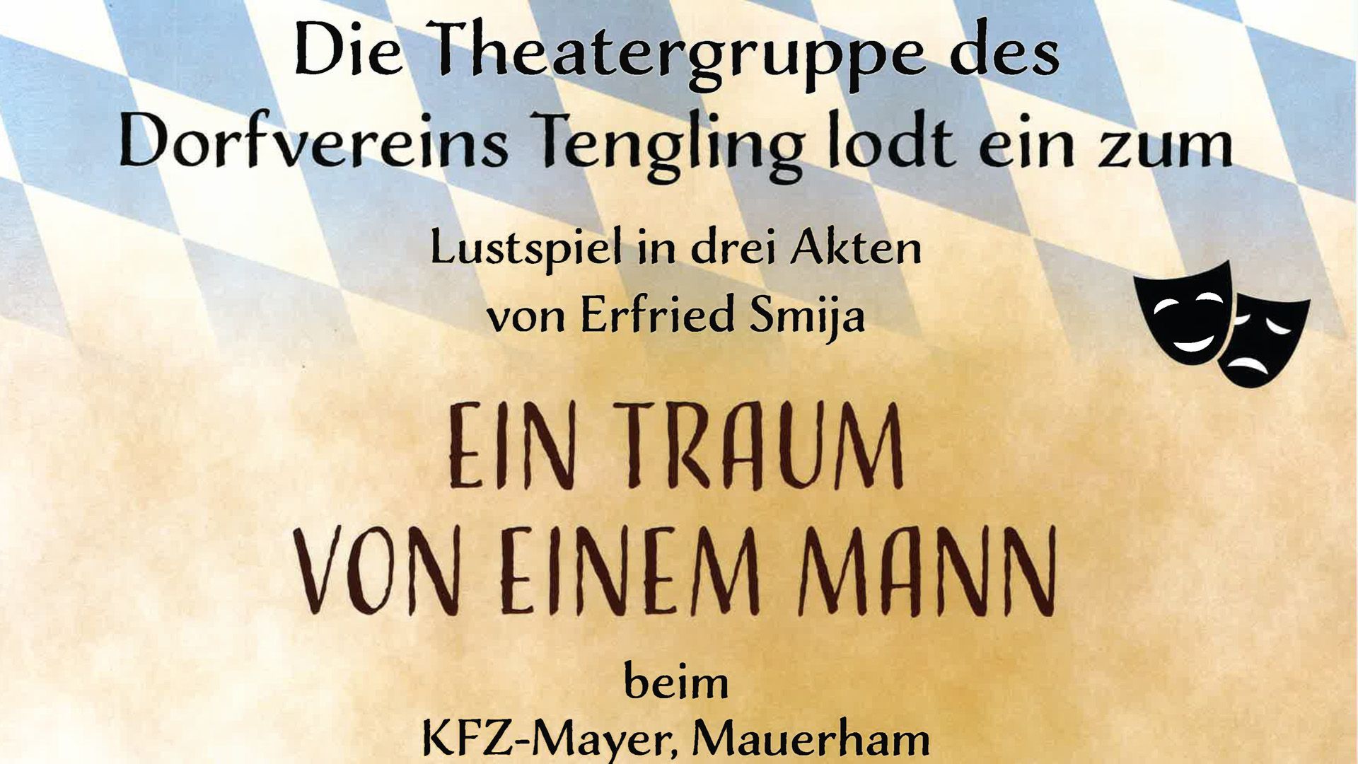 Theateraufführung "Ein Traum von einem Mann"