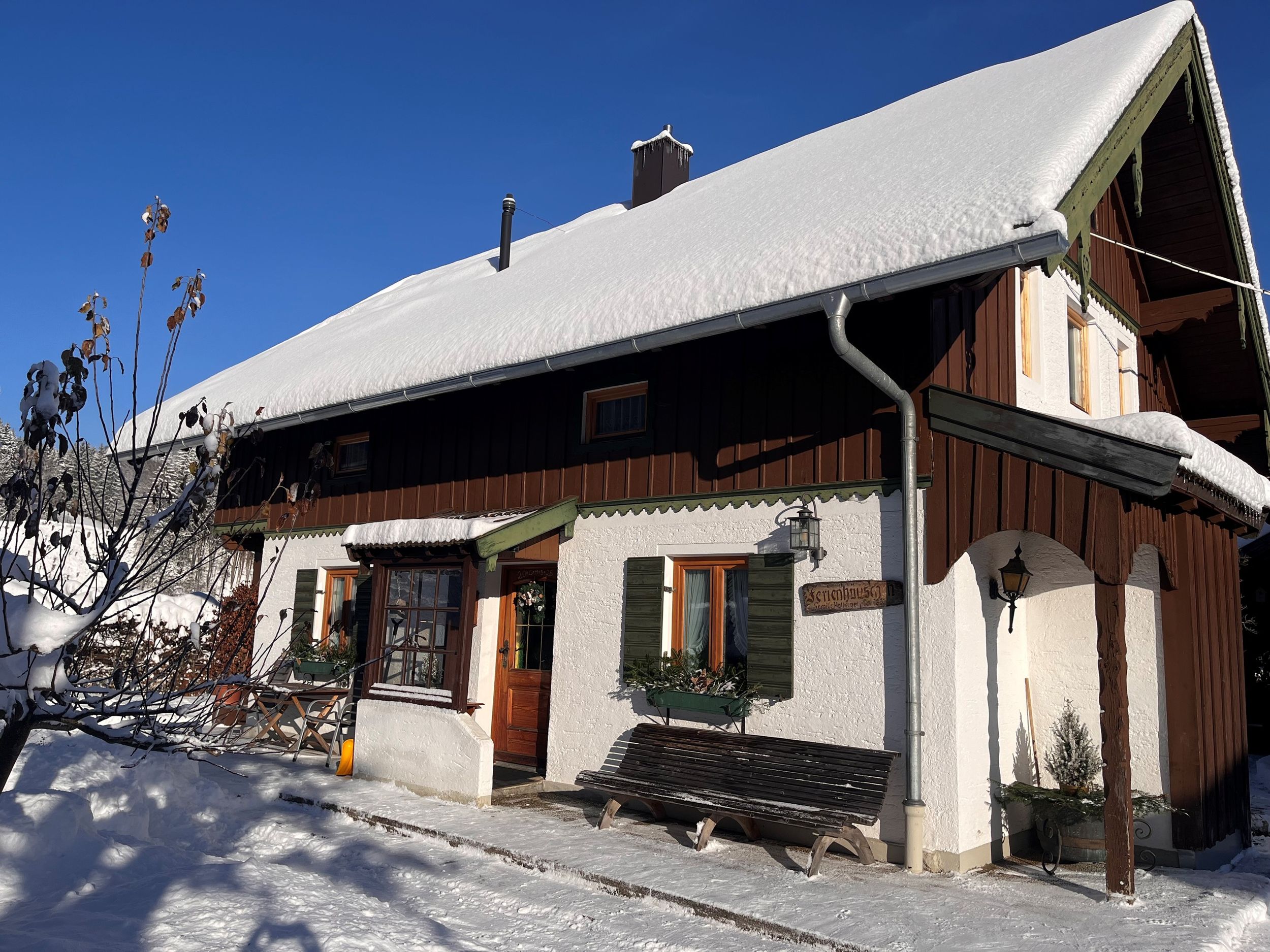 Ferienhaus Hallweger im Winter