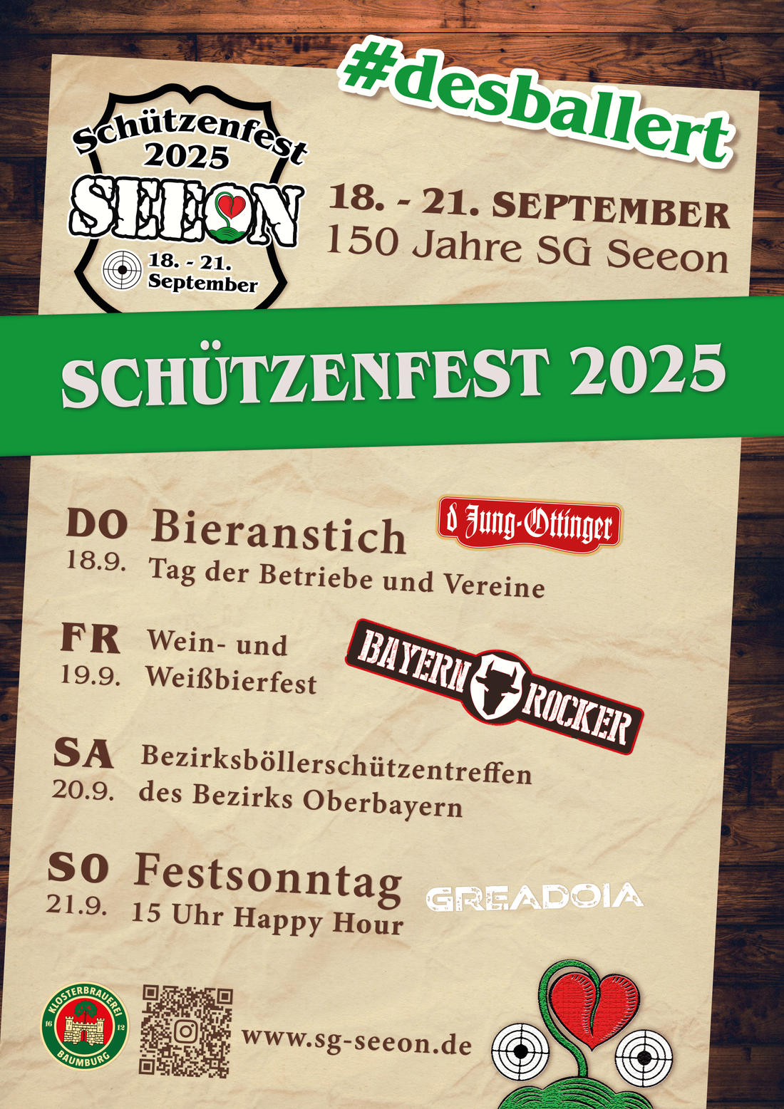 Schützenfest 18.-21.09.2025