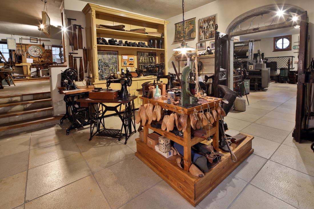 Schneiderstube im Stadtmuseum Trostberg