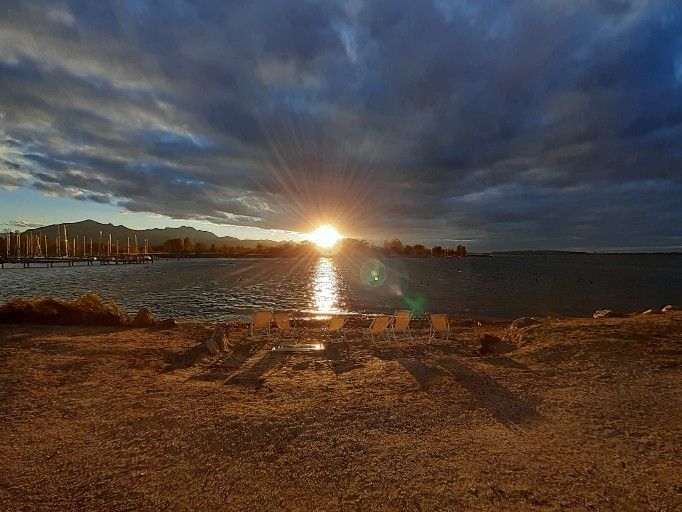 Sonnenuntergang am See