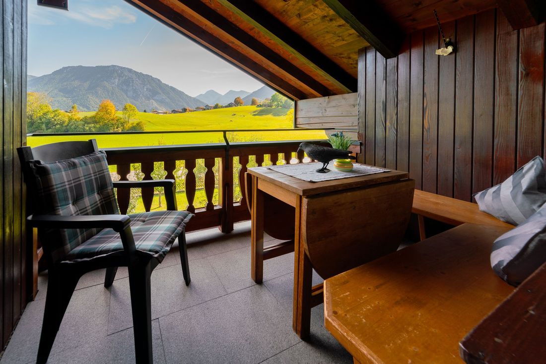 Balkon der Wohnung Westernberg