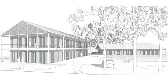 Zeichnung Gemeindewiese