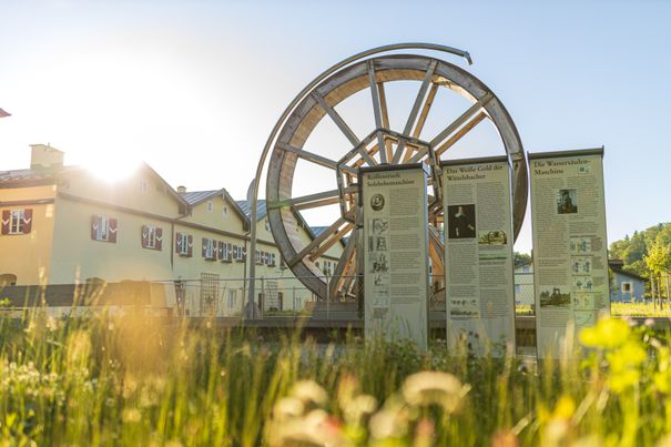 Salinenpark in der Stadt Traunstein
