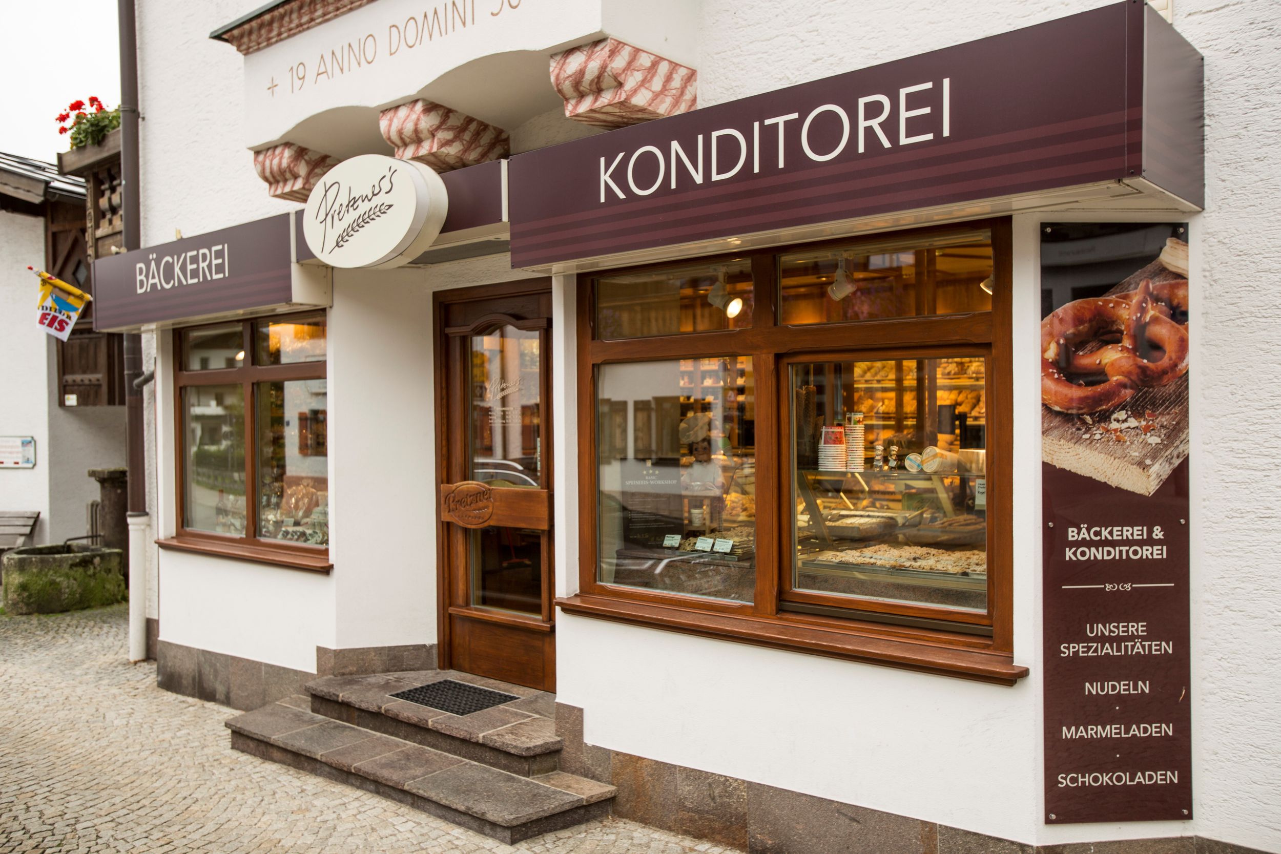 Pretzner Geschäft Außenansicht