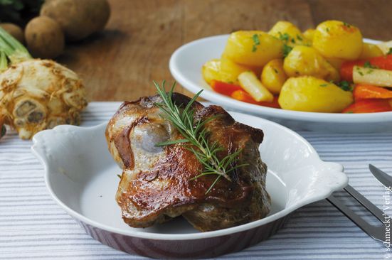 Lammkeule aus dem Kochbuch "Chiemgau schmeckt"