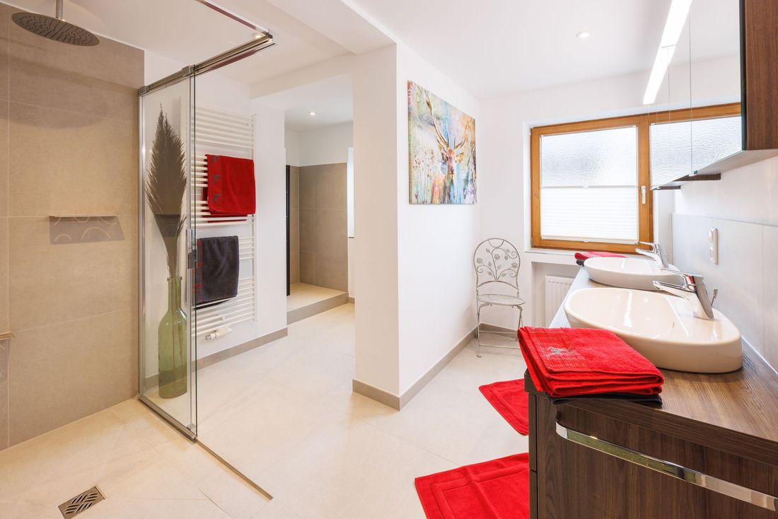 Fewo Froschsee Badezimmer
