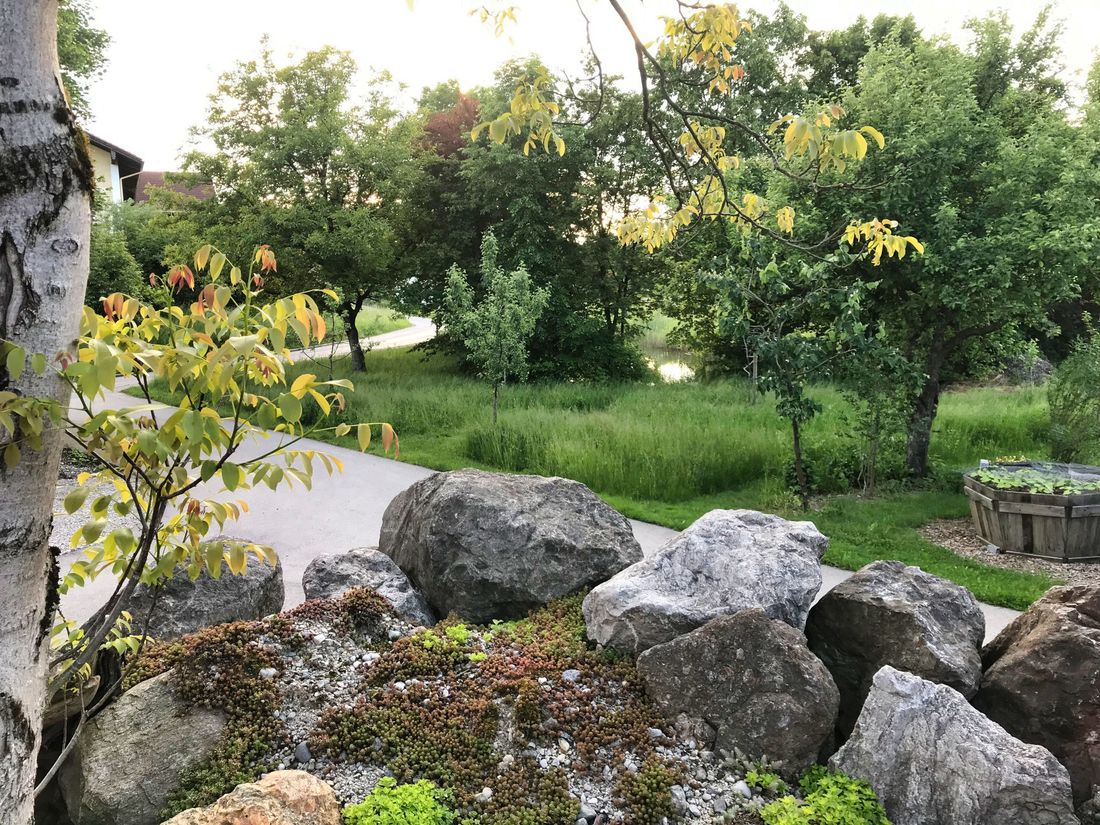 Ferienwohnung Kaindl - Blick ins Grüne