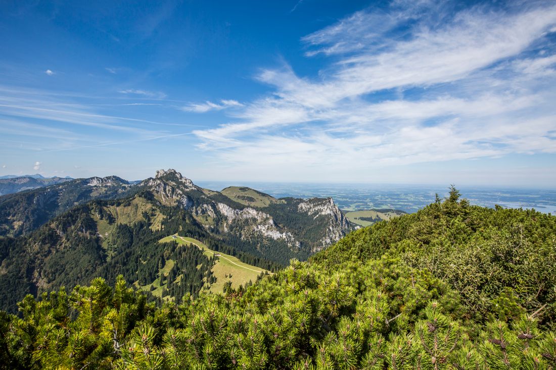 Blick zur Kampenwand