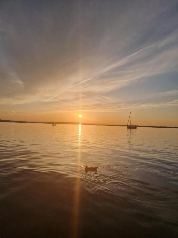 Sonnenuntergang am ChiemseeFra