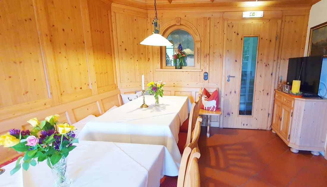 der Frühstücksraum