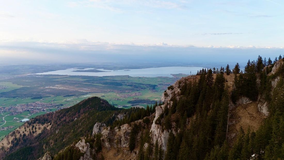 Blick zum Chiemsee