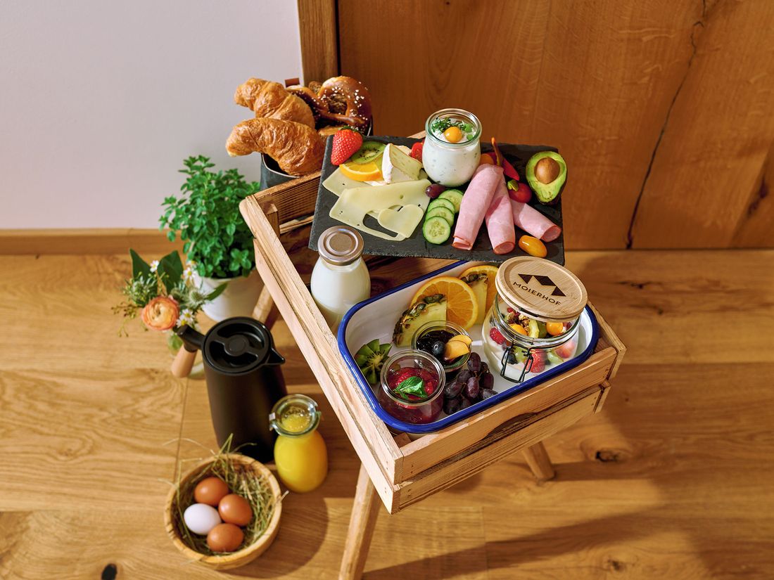 Frühstückskorb auf Anfrage/Vorbestellung