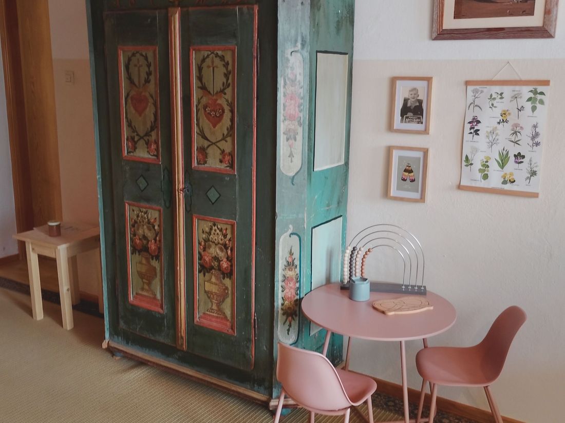 Kleiner Spielbereich zum beschäftigen für die Kleinen Menschen