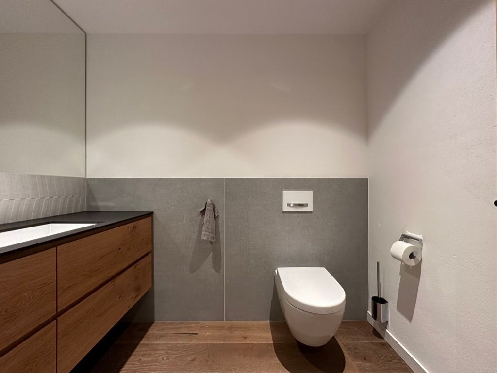 Moderne Toilette