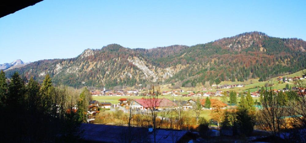 Aussicht vom Balkon