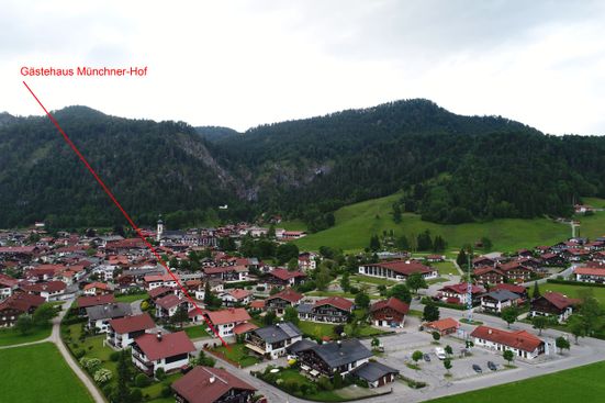 die Lage des Münchner Hof