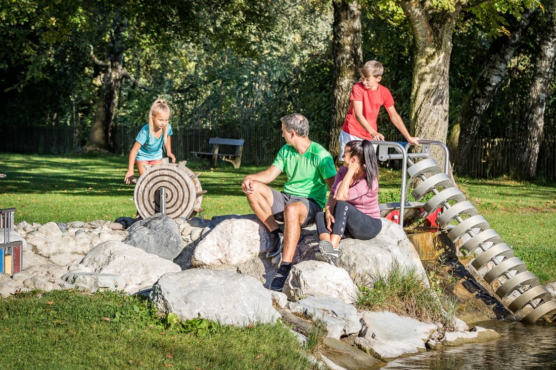 Wasserspielplatz Alzbad Truchtlaching