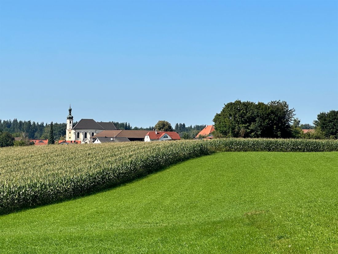 Blick nach Breitbrunn